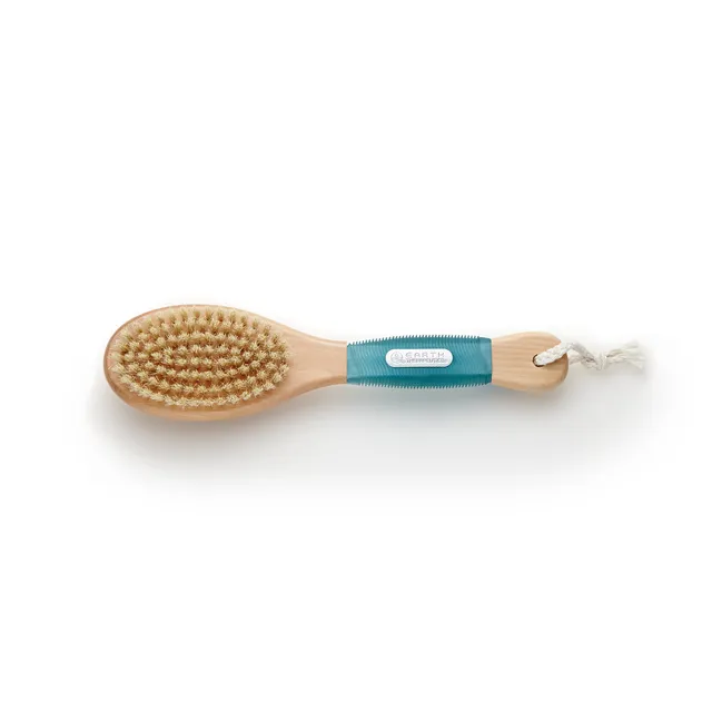 earth-therapeutics-ergoform-massage-brush-dual-function-dry-brush-with-massage-b image 1