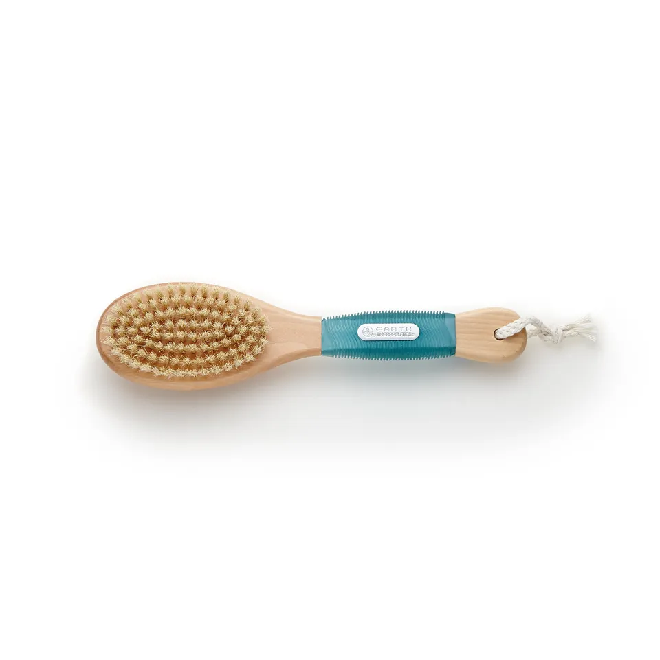 earth-therapeutics-ergoform-massage-brush-dual-function-dry-brush-with-massage-b image 1