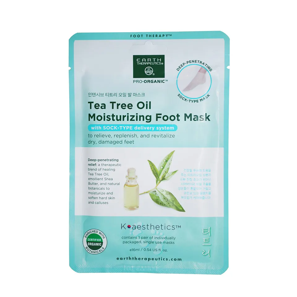 earth-therapeutics-tea-tree-oil-moisturizing-foot-mask-1-pair image 1