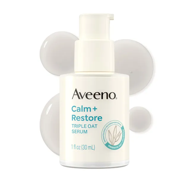 aveeno-calm-restore-triple-oat-hydrating-face-serum-for-sensitive-skin-fragrance image 1