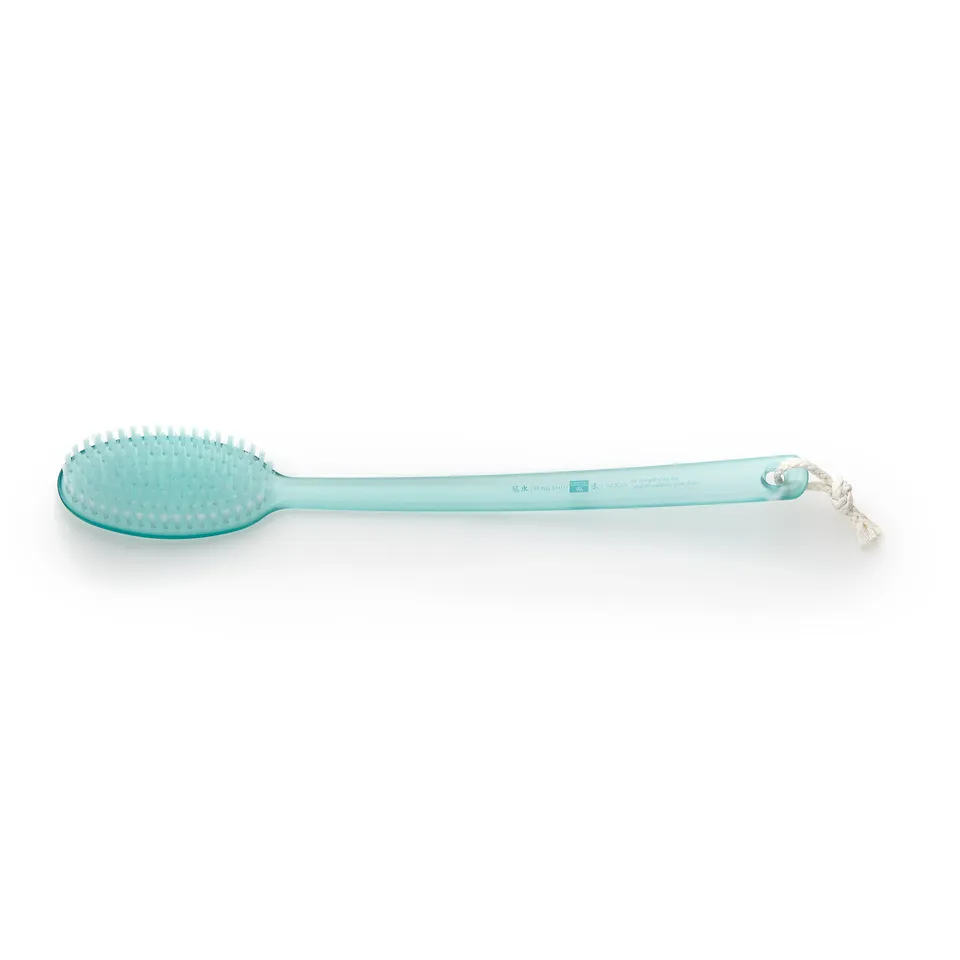 earth-therapeutics-feng-shui-back-brush-green-harmonizing-bath-brush-for-exfolia image 1
