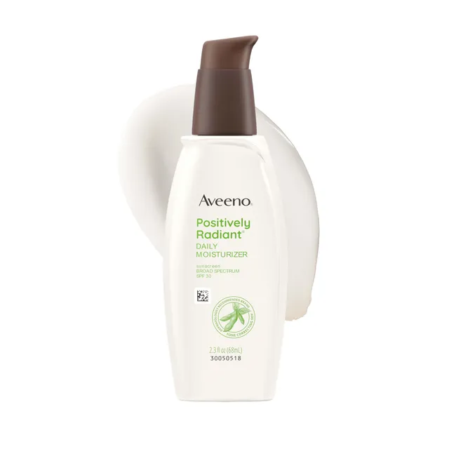 aveeno-positively-radiant-face-moisturizer-with-spf-30-oil-free-2-3-oz image 1