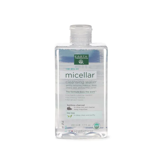 earth-therapeutics-micellar-cleansing-water-with-charcoal-and-tea-tree image 1