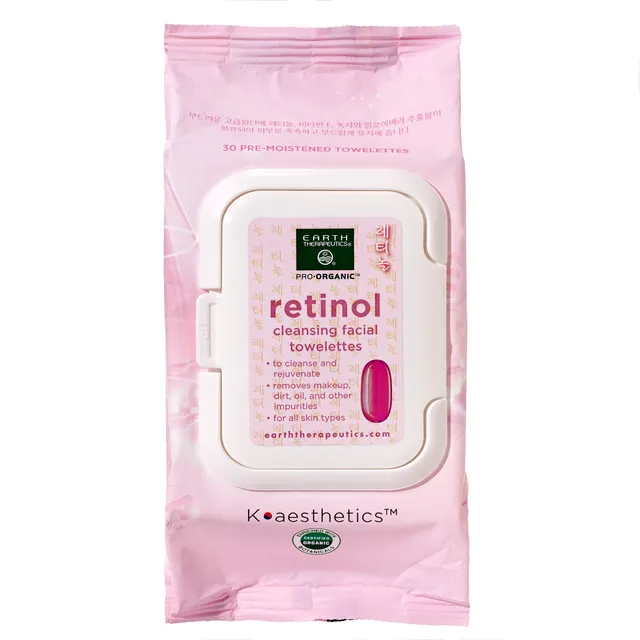 earth-therapeutics-retinol-makeup-remover-wipes-30-count-organic-cleansing-facia image 1
