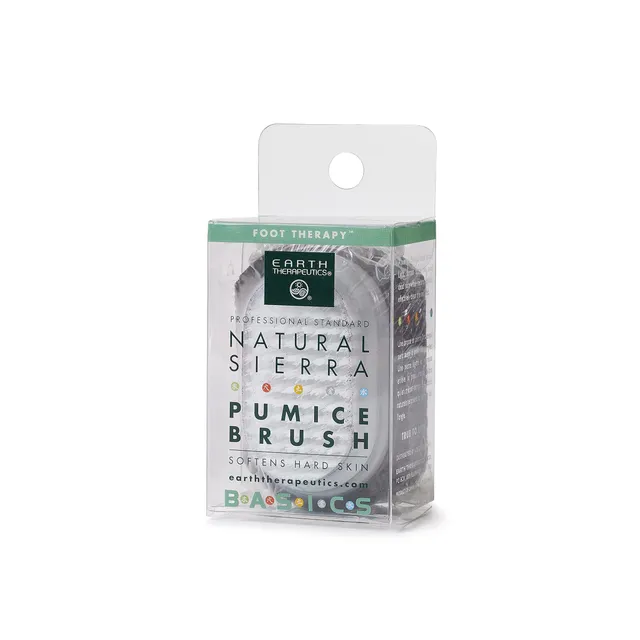 earth-therapeutics-natural-sierra-pumice-brush-2-in-1-pumice-stone-and-nail-brus image 1