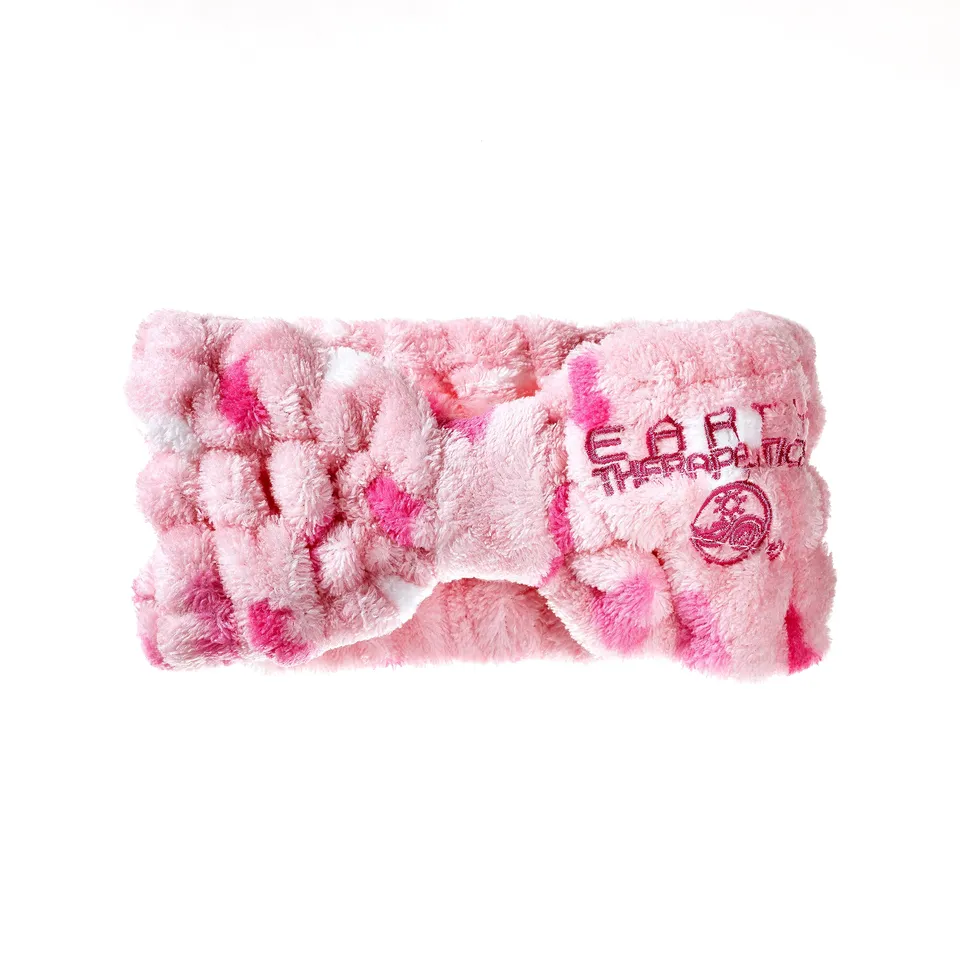 earth-therapeutics-ultra-absorbent-cosmetic-headband-pink-with-angel-tex-fabric image 1