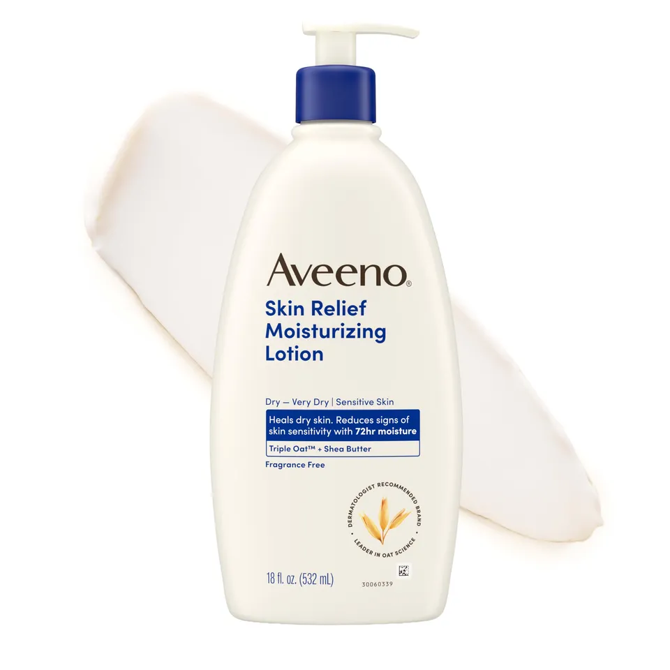 aveeno-skin-relief-moisturizing-body-lotion-18-fl-oz-fragrance-free-with-triple- image 1