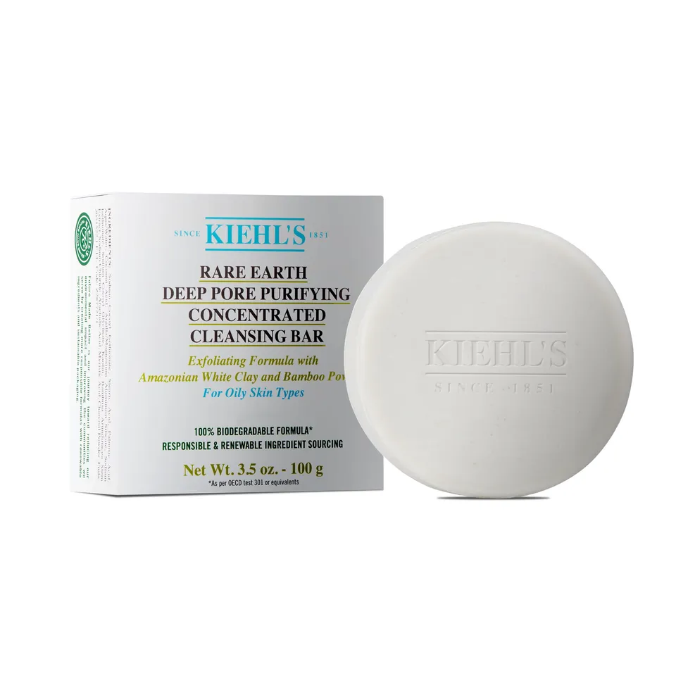 kiehl-s-rare-earth-deep-pore-purifying-concentrated-cleansing-bar-with-amazonian image 1
