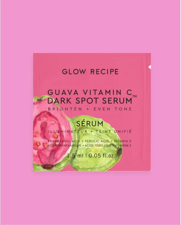 glow-recipe-guava-vitamin-c-dark-spot-serum-sachet-2ml-sample image 1