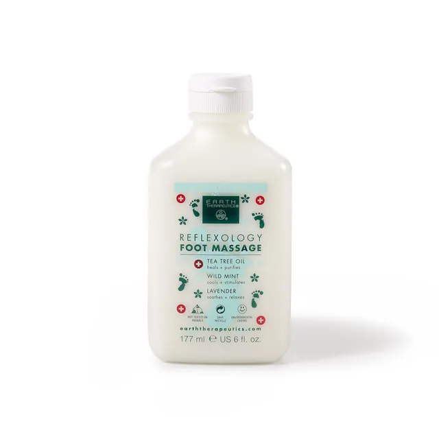 earth-therapeutics-reflexology-foot-massage-lavender-wild-mint-non-greasy-formul image 1