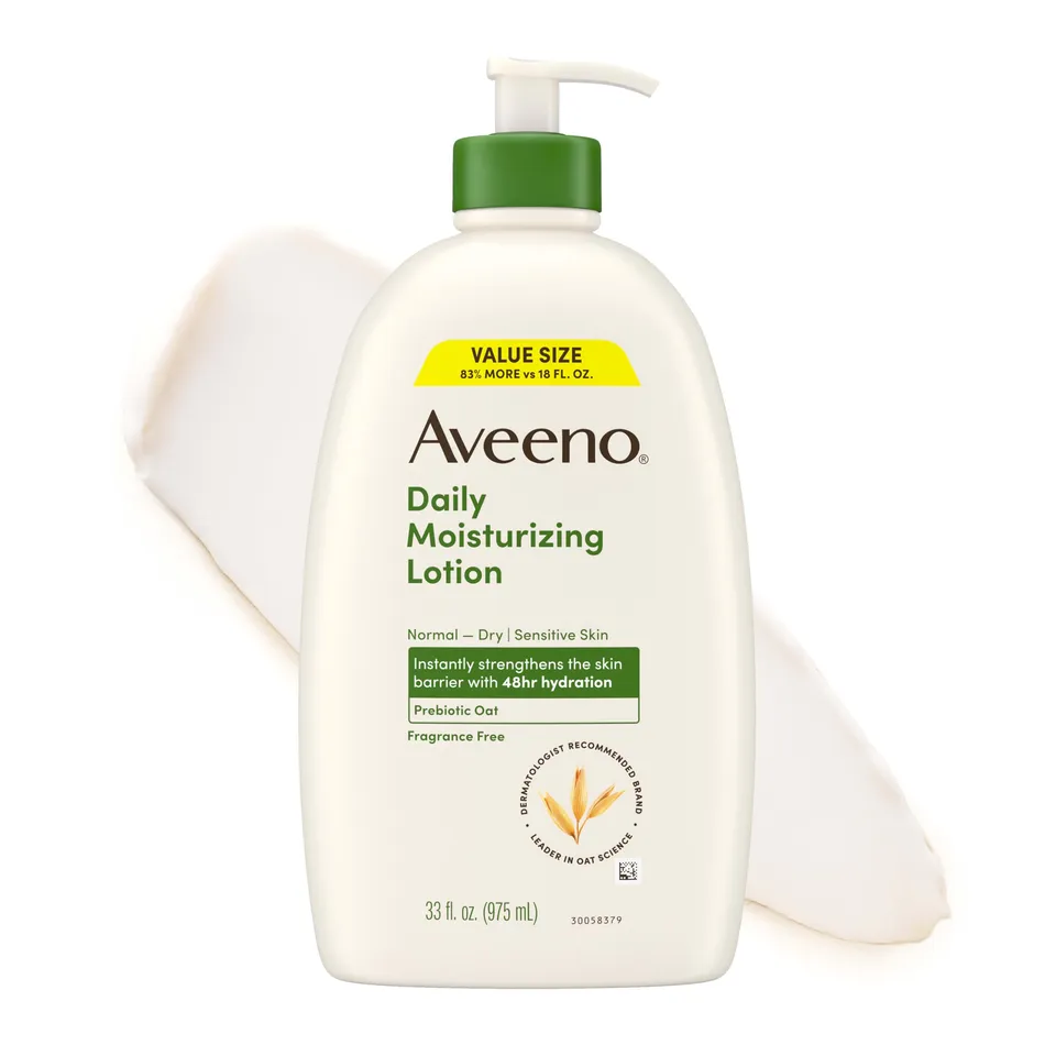 aveeno-daily-moisturizing-body-lotion-with-soothing-prebiotic-oat-gentle-lotion- image 1