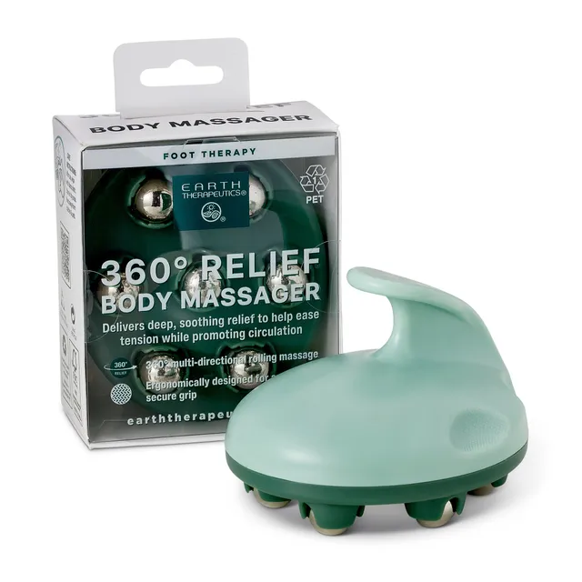 earth-therapeutics-360-relief-body-massager-stainless-steel-rolling-spheres-mult image 1