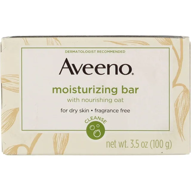 aveeno-active-naturals-moisturizing-bar-colloidal-oatmeal-cleansing-bar-for-sens image 1