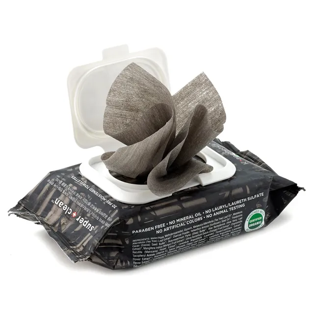earth-therapeutics-charcoal-cleansing-facial-towelettes image 1