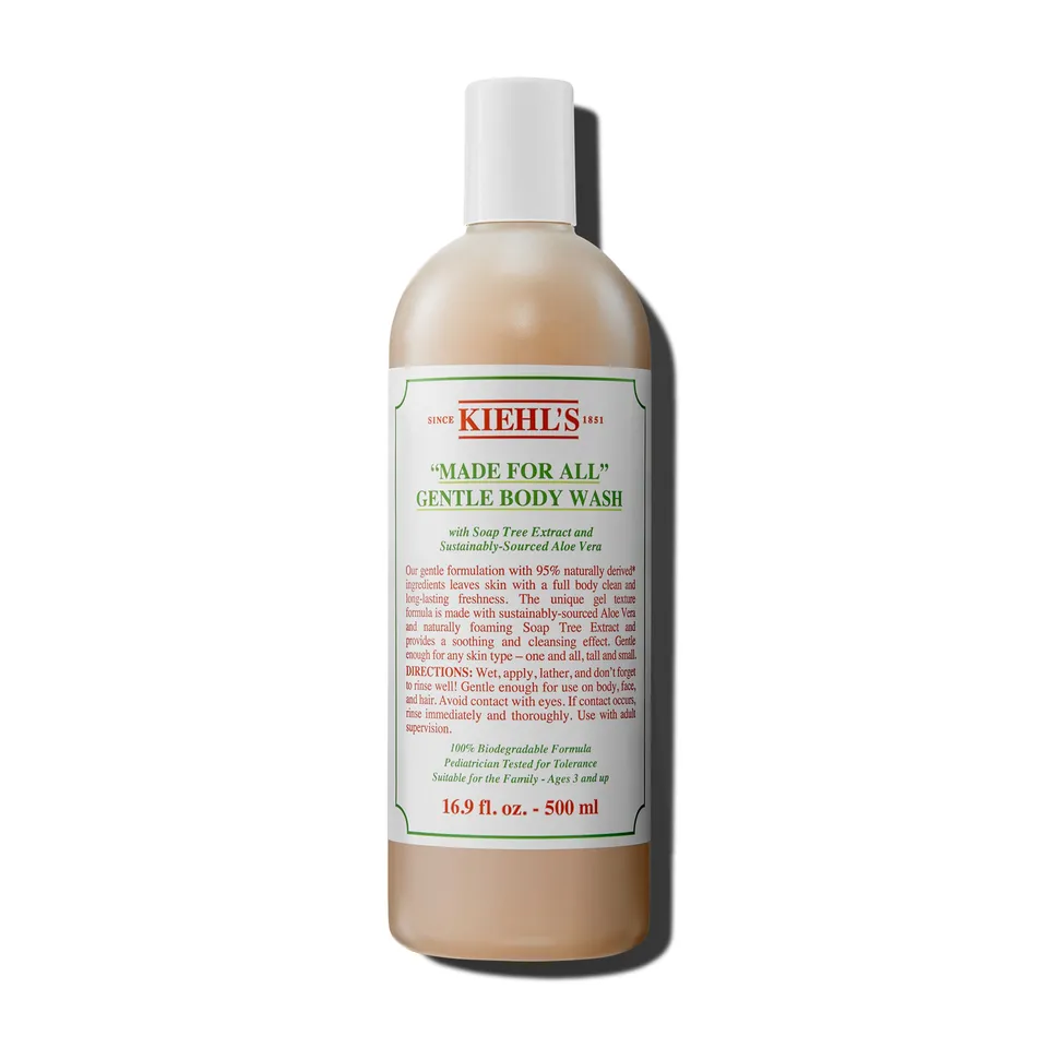 kiehl-s-made-for-all-gentle-body-cleanser-3-in-1-shower-gel-for-body-face-hair-w image 1