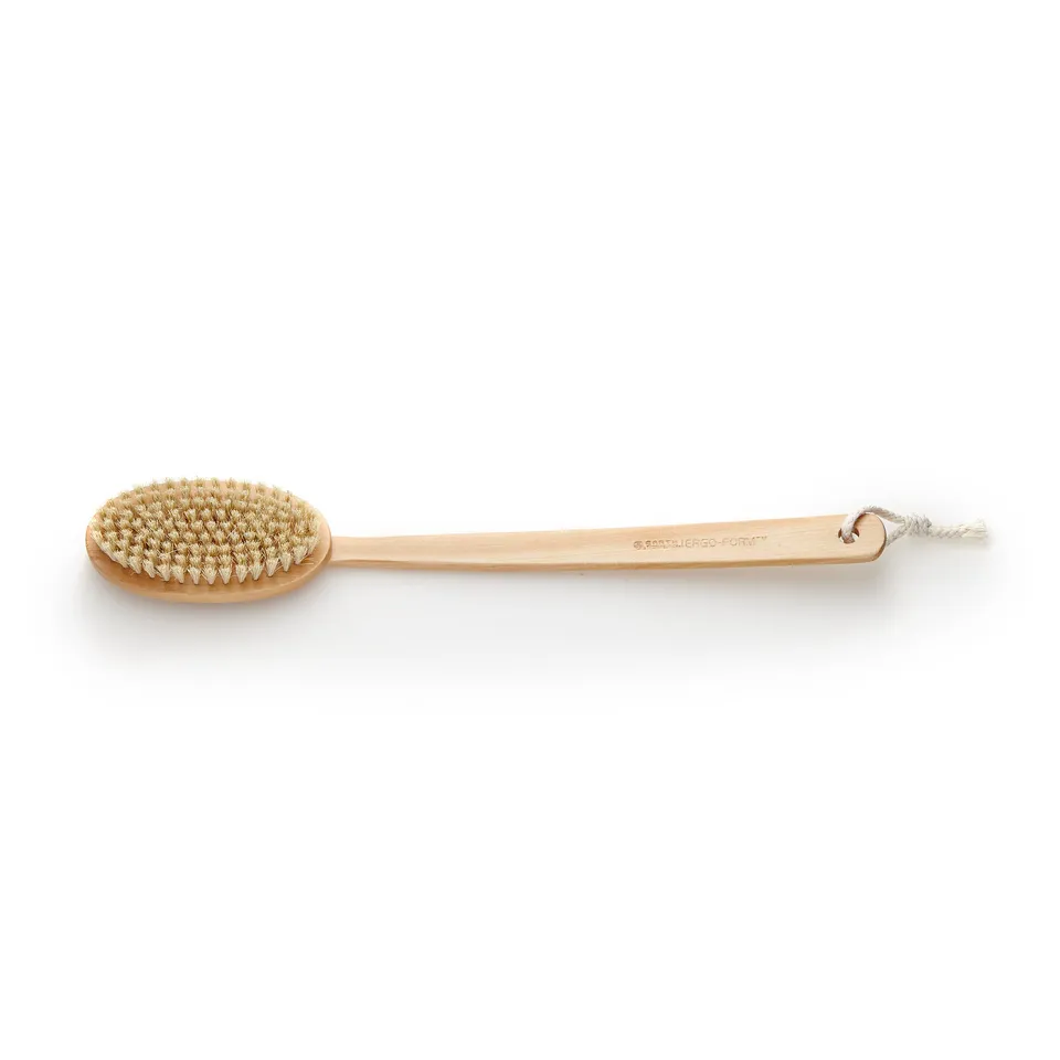 earth-therapeutics-far-reaching-back-brush-long-handle-natural-boar-bristle-brus image 1