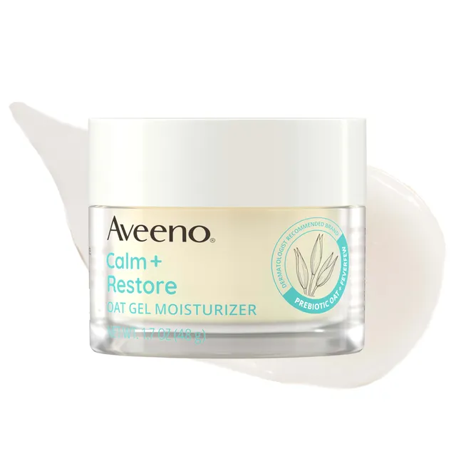 aveeno-calm-restore-oat-gel-face-moisturizer-for-sensitive-skin-fast-absorbing-l image 1