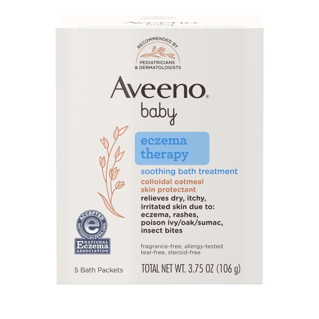 aveeno-baby-soothing-bath-treatment-colloidal-oatmeal-packets-for-eczema-relief- image 1