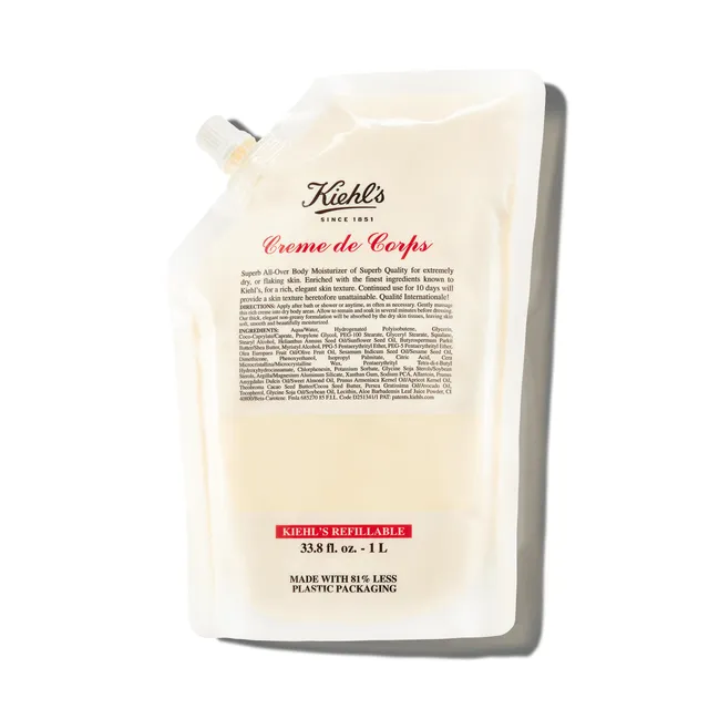 kiehl-s-creme-de-corps-body-lotion-with-cocoa-butter-shea-butter-fast-absorbing- image 1