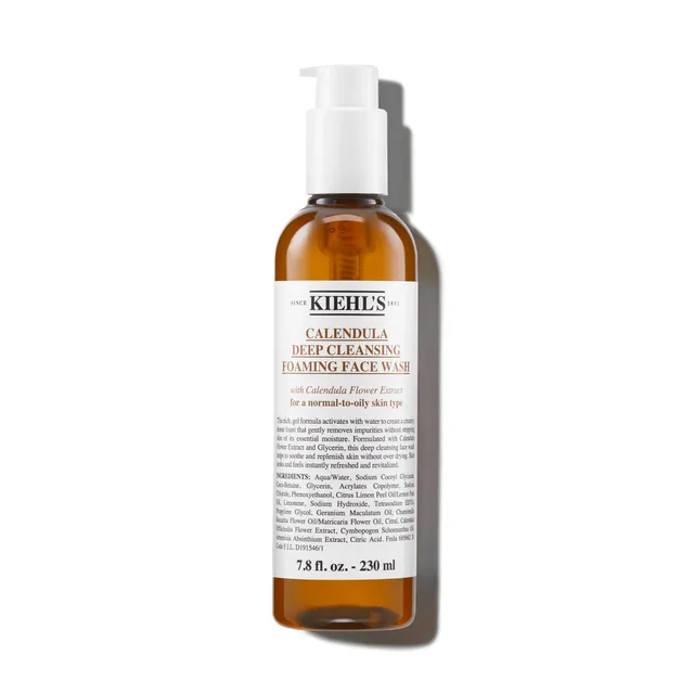 kiehl-s-calendula-deep-cleansing-face-wash-gentle-foaming-cleanser-for-normal-to image 1