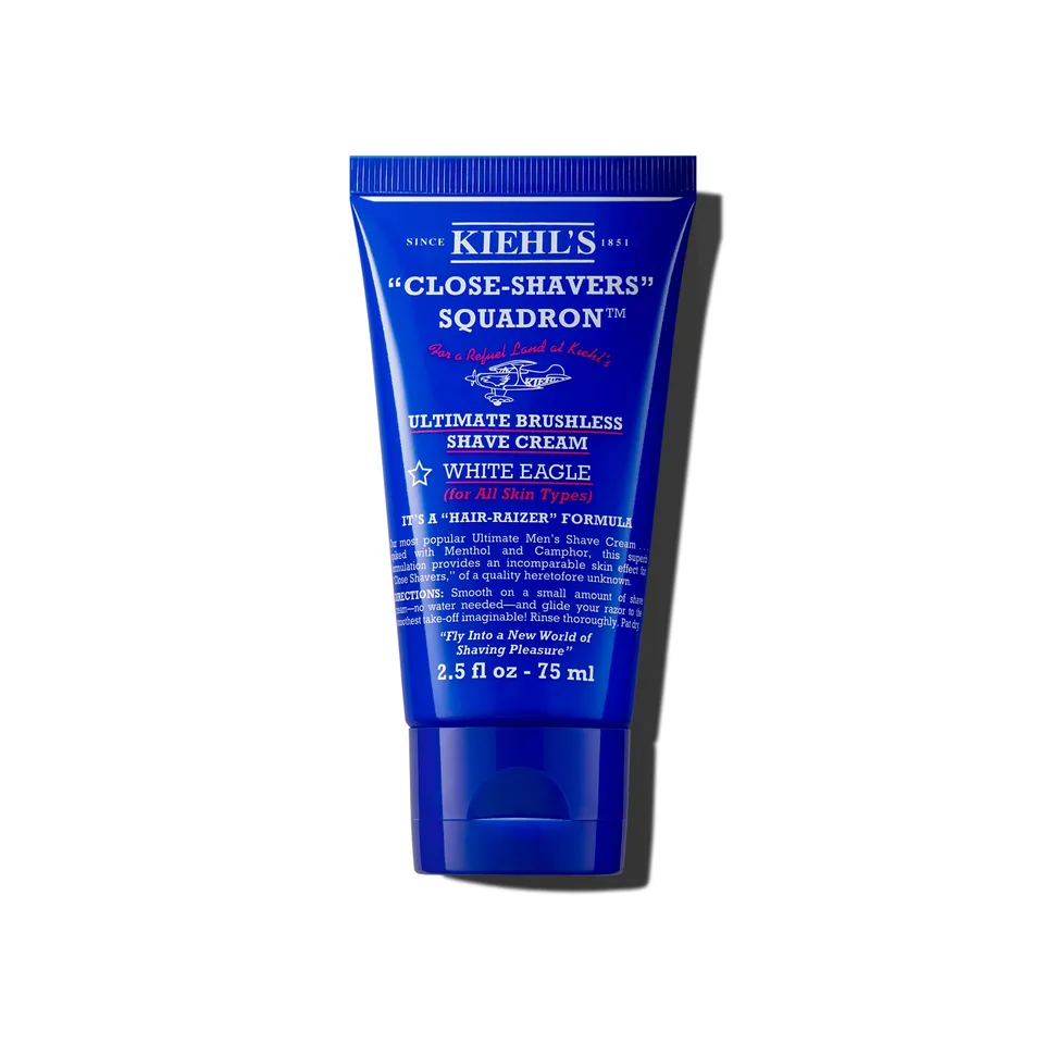 kiehl-s-ultimate-brushless-shave-cream-with-menthol-camphor-all-skin-types-white image 1