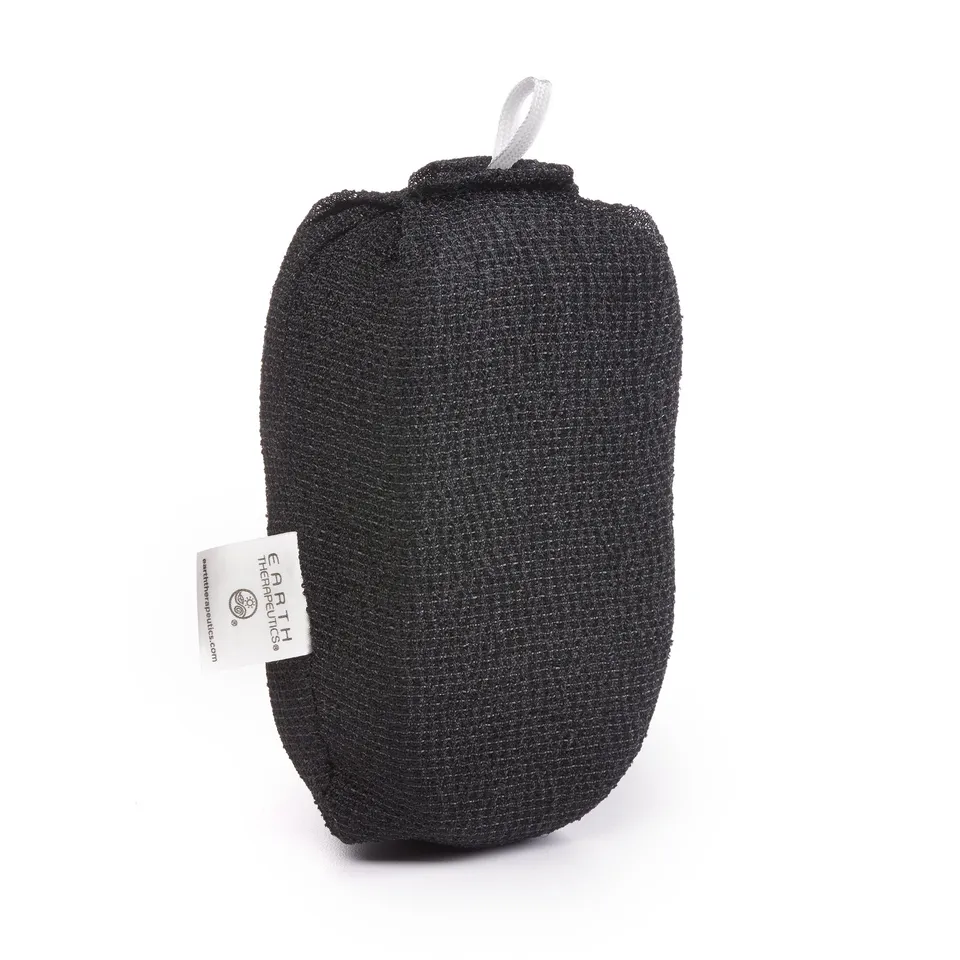 earth-therapeutics-purifying-hydro-sponge-charcoal-infused-exfoliating-body-spon image 1