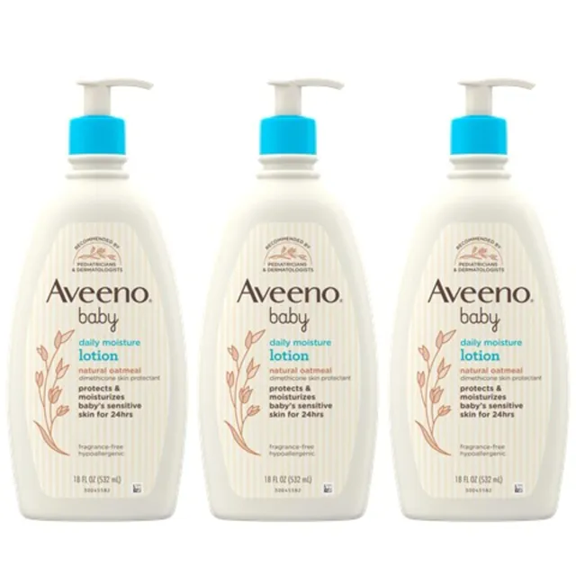 aveeno-baby-daily-moisture-lotion-for-delicate-skin-with-natural-colloidal-oatme image 1