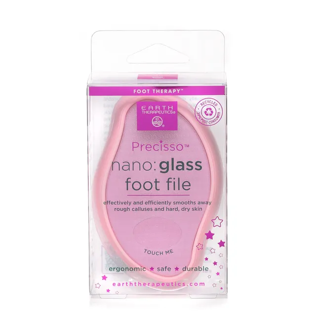 earth-therapeutics-precisso-nano-glass-foot-file-pink-allure-beauty-editor-pick image 1