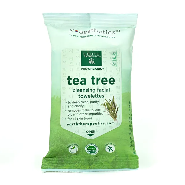 earth-therapeutics-cleansing-facial-towelettes-tea-tree-travel-size image 1