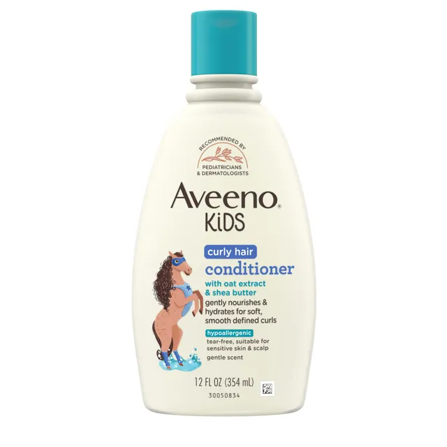 aveeno-kids-curly-hair-conditioner-with-oat-extract-shea-butter-12-fl-oz image 1