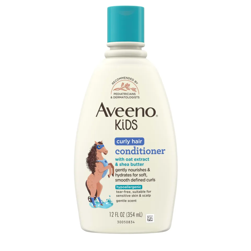 aveeno-kids-curly-hair-conditioner-with-oat-extract-shea-butter-12-fl-oz image 1