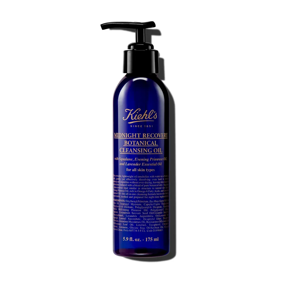 kiehl-s-midnight-recovery-botanical-cleansing-oil-lightweight-oil-cleanser-with- image 1