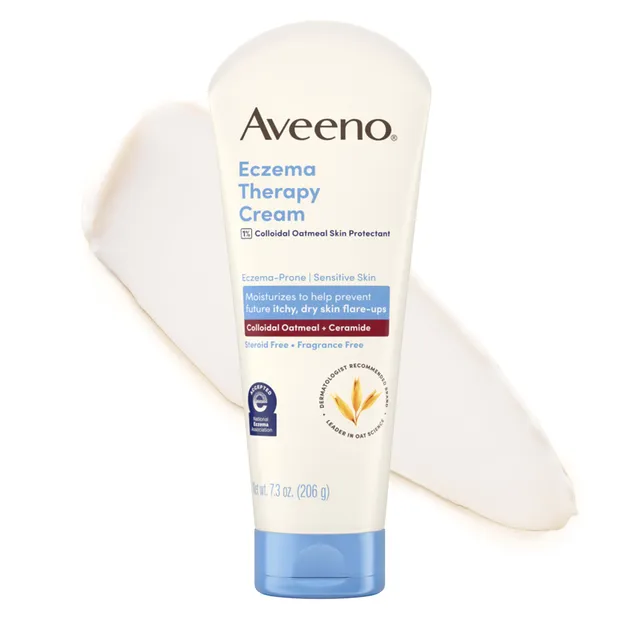 aveeno-eczema-therapy-daily-moisturizing-body-cream-for-sensitive-skin-soothing--2 image 1