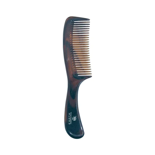 earth-therapeutics-treatment-comb-wide-tooth-tortoise-shell image 1