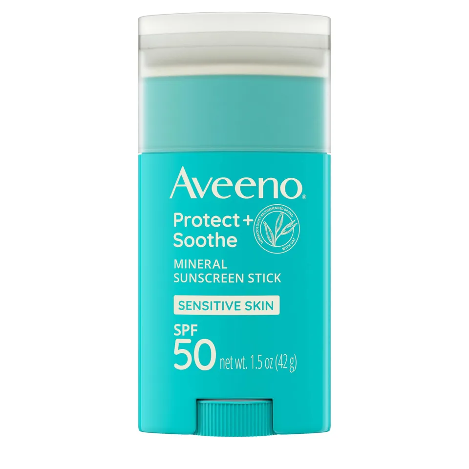 aveeno-protect-soothe-mineral-sunscreen-stick-spf-50-fragrance-free-travel-size- image 1