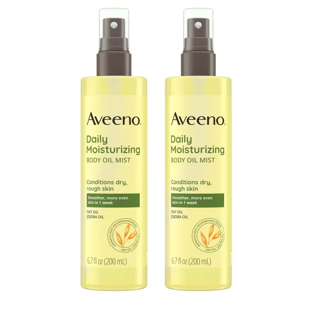 aveeno-daily-moisturizing-body-oil-mist-twin-pack-2-x-6-7-fl-oz-oat-jojoba-oil-f image 1