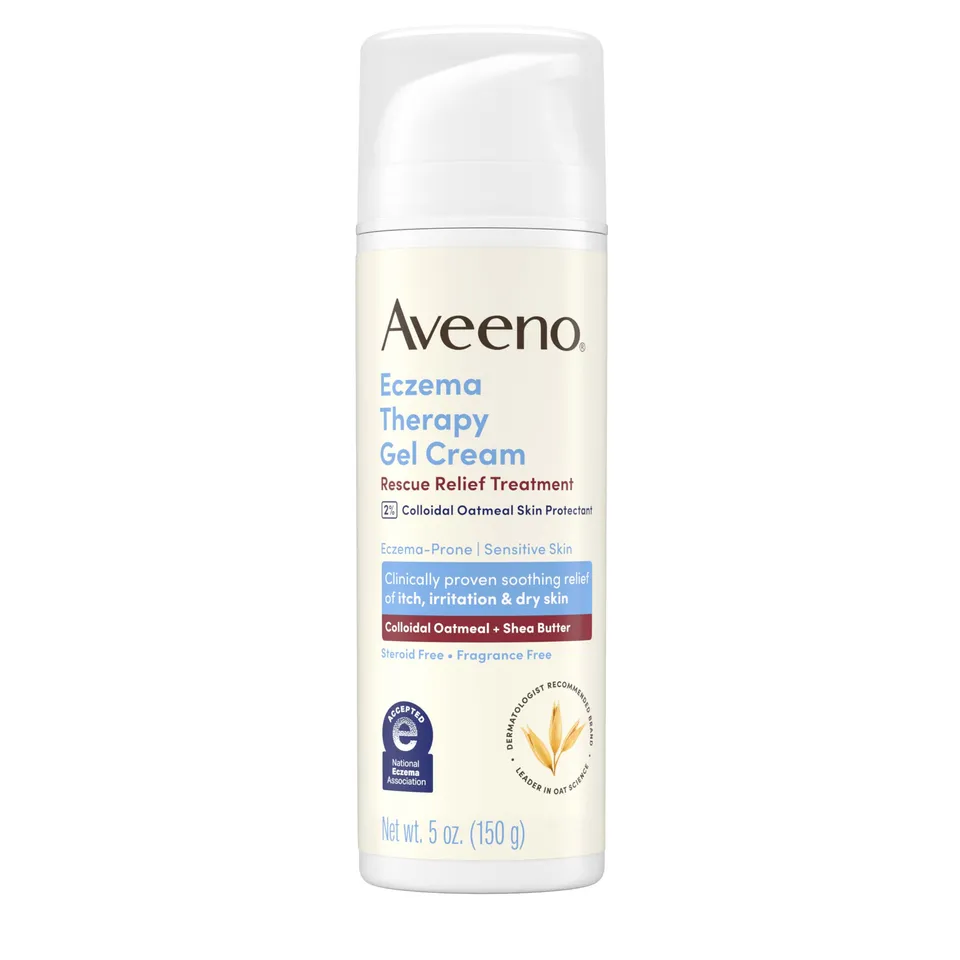 aveeno-eczema-therapy-rescue-relief-treatment-gel-cream-2-colloidal-oatmeal-skin image 1