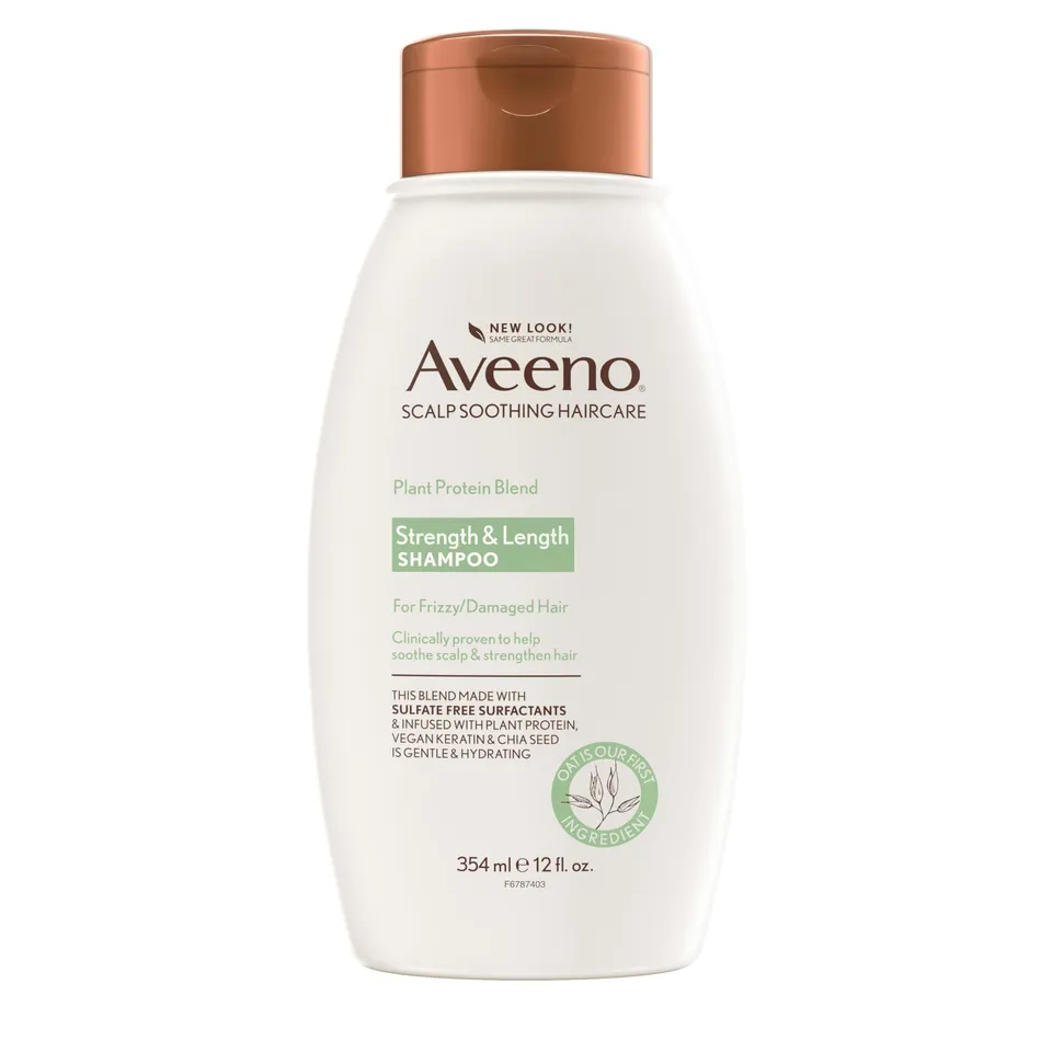 aveeno-plant-protein-blend-shampoo-for-strong-healthy-looking-hair-12-fl-oz image 1