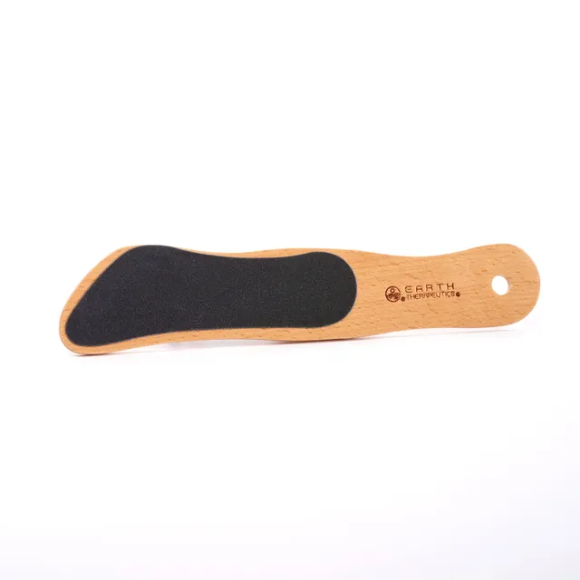 earth-therapeutics-wooden-foot-file-dual-sided-callus-remover image 1