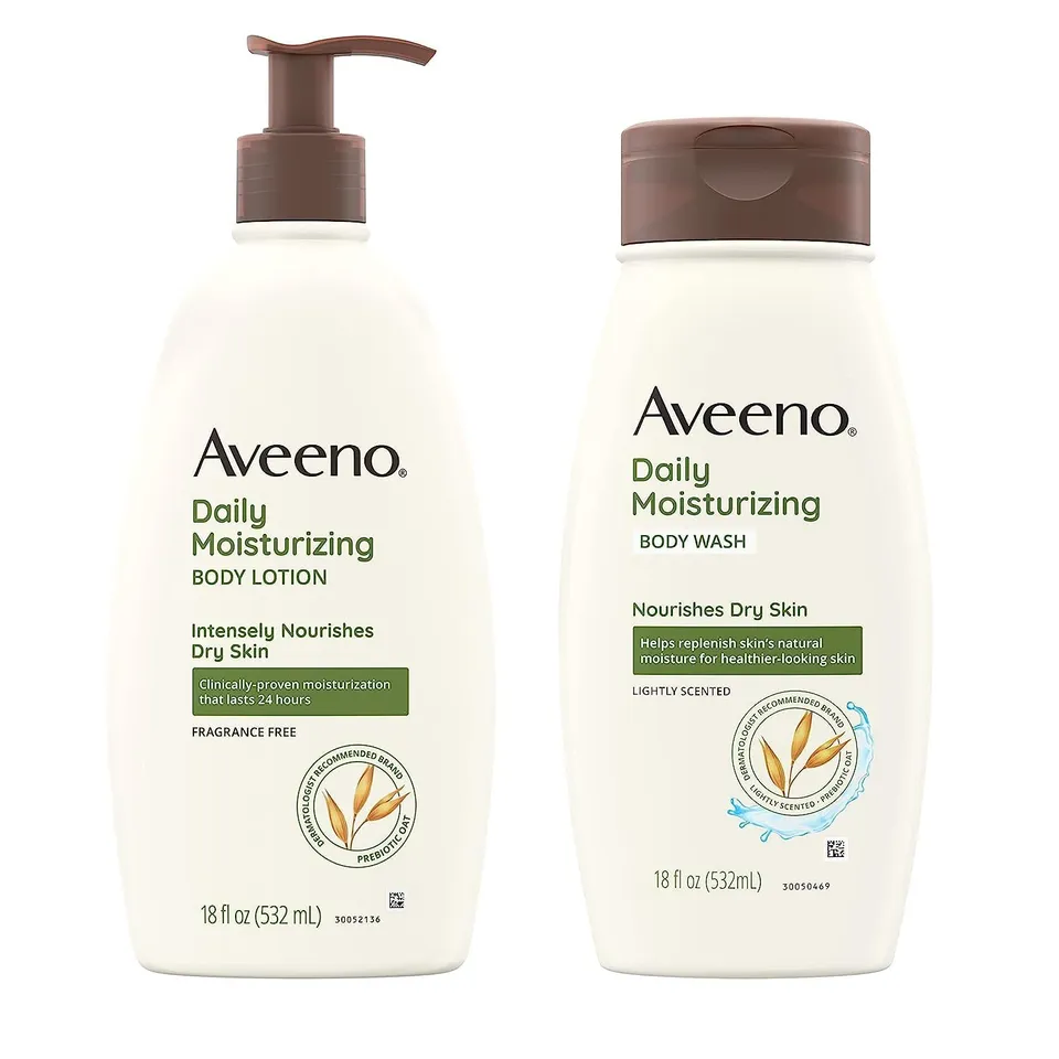 aveeno-daily-moisturizing-lotion-wash-regimen-pack-nourishing-daily-moisturizing image 1