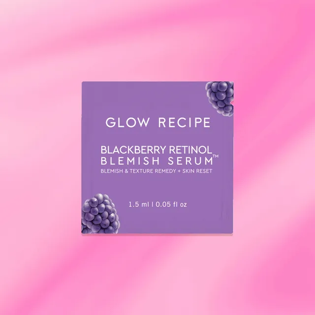 glow-recipe-blackberry-retinol-blemish-serum-sachet image 1