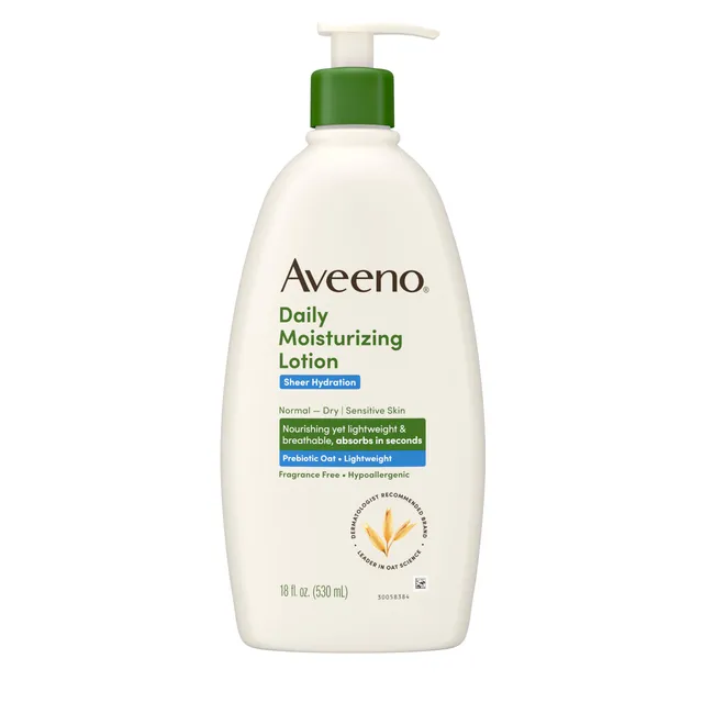 aveeno-daily-moisturizing-sheer-hydration-fragrance-free-lotion-with-prebiotic-o image 1