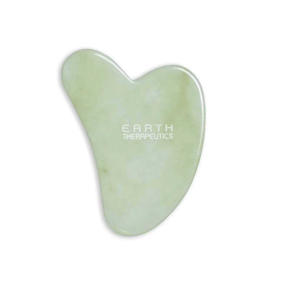 earth-therapeutics-jade-stone-soothing-facial-tool-100-jade-gua-sha-reduces-puff image 1