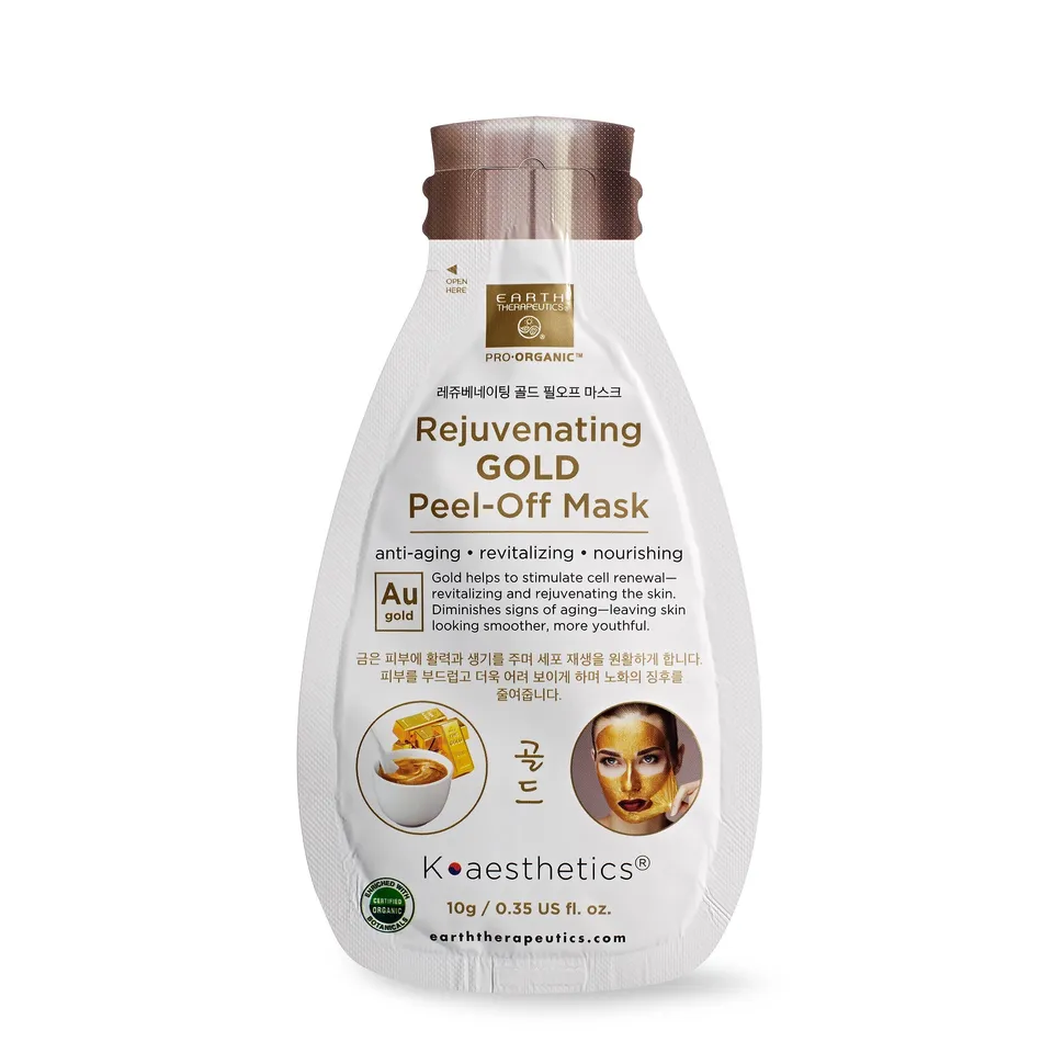 earth-therapeutics-rejuvenating-gold-peel-off-mask-single image 1