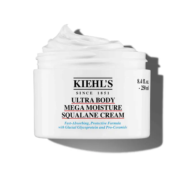 kiehl-s-ultra-body-mega-moisture-squalane-cream-unscented-lightweight-body-lotio image 1