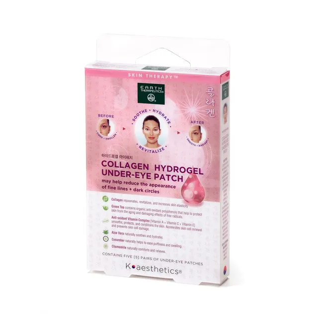 earth-therapeutics-collagen-hydrogel-under-eye-patches-5-pairs-de-puff-firm-for- image 1