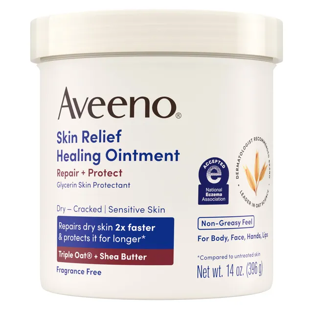 aveeno-skin-relief-healing-ointment-fragrance-free-for-extra-dry-cracked-sensiti image 1