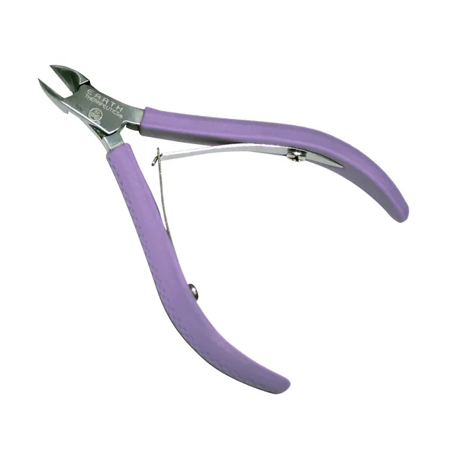 earth-therapeutics-softouch-cuticle-nipper-lavender image 1
