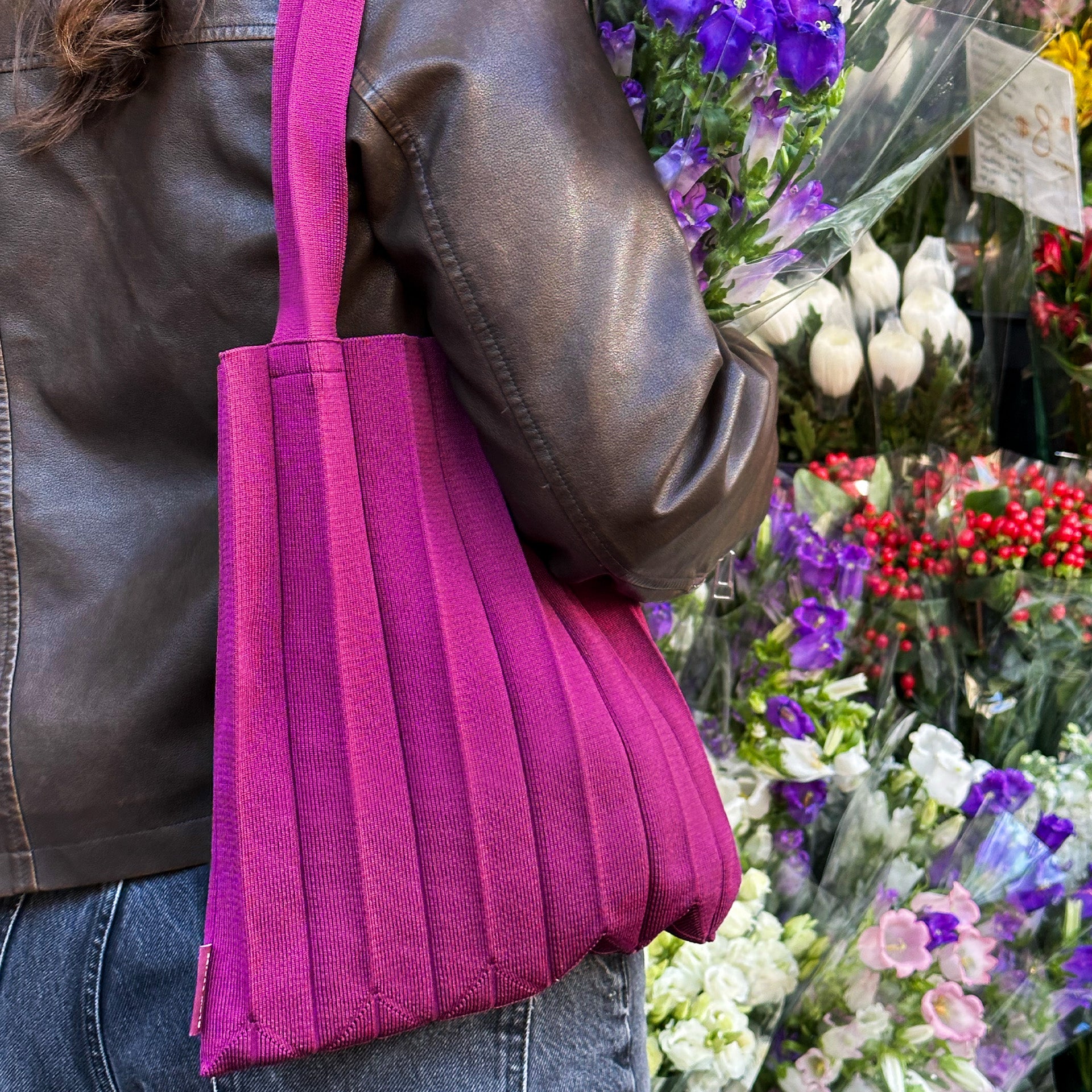 glow-recipe-the-stretch-tote-durable-nylon-tote-bag-limited-edition image 1