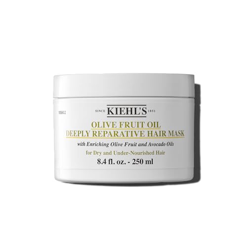 kiehl-s-olive-fruit-oil-deeply-reparative-hair-mask-for-dry-damaged-hair-8-4-fl- image 6